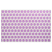 Roze Lila bloemen Abstracte Kunstflens Patroon Stof (Yard (91,4 cm))