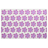 Roze Lila bloemen Abstracte Kunstflens Patroon Stof (Fat Quarter)