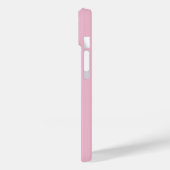 Roze & Lila Eenhoorn Foto & Naam  Case-Mate iPhone Case (Achterkant / Links)