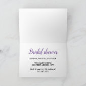 Roze Lila Floral Vrijgezellenfeest (Binnen)