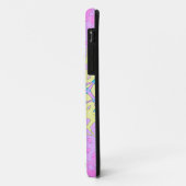 Roze, Lila, Geel en Hemelsblauw Geometrisch Case-Mate iPhone Case (Achterkant/links)