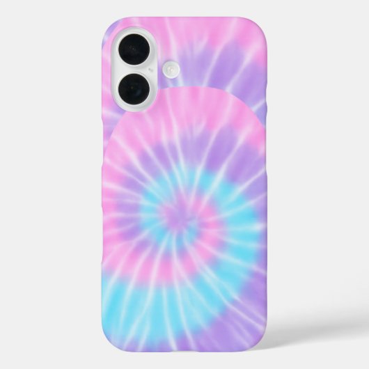 Roze & Lila Stropdas-Dye Telefoonhoes Case-Mate iPhone Case (Achterkant)