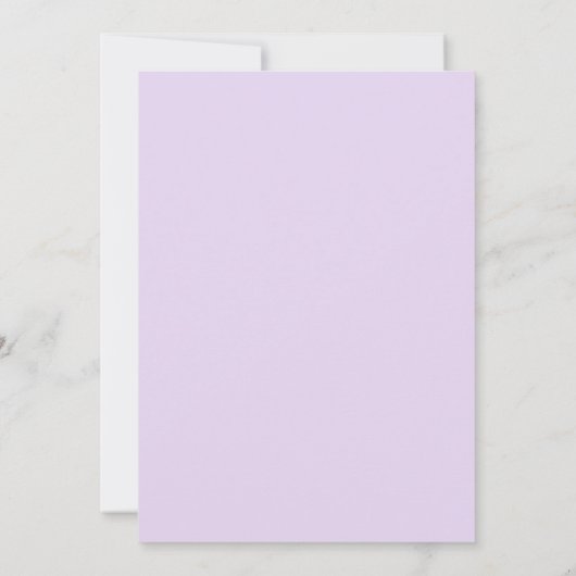 Roze Lila walvis Zee 1e verjaardag Kaart (Achterkant)