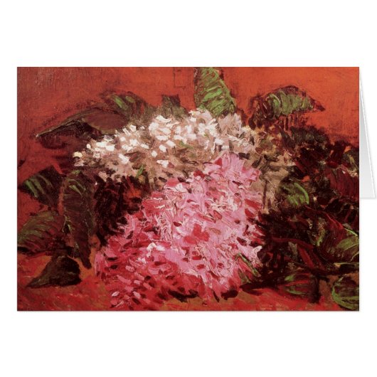Roze Lilacs van Vincent van Gogh, nog steeds leven (Voorkant Horizontaal)