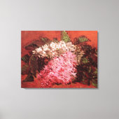 Roze Lilacs van Vincent van Gogh, nog steeds leven Canvas Afdruk (Voorkant)