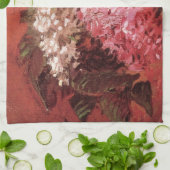 Roze Lilacs van Vincent van Gogh, nog steeds leven Theedoek (Gevouwen)