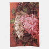 Roze Lilacs van Vincent van Gogh, nog steeds leven Theedoek (Verticaal)