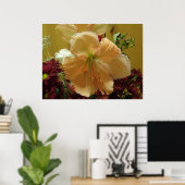 Roze Lilies Bouquet Print (Thuiskantoor)