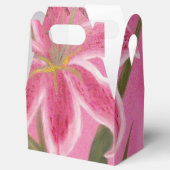 Roze Lily Bedankdoosjes (Geopend)