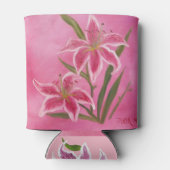 Roze Lily Blikjeskoeler (Achterkant)
