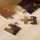 Roze Lily Bouquet Puzzle Legpuzzel (Zijkant)