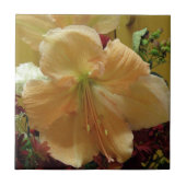 Roze Lily Bouquet Tile Tegeltje (Voorkant)