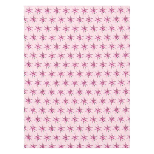 Roze Lily Flower Floral Garden Party Spring Lilies Tafelkleed (Voorkant)