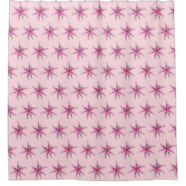 Roze Lily Flower Floral Print Garden Lilies Douchegordijn