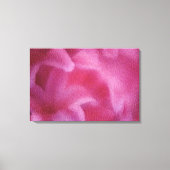 Roze Lily flower Schilderkunst - Gekapt canvas (Voorkant)