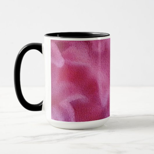 Roze Lily flower Schilderkunst - Mok (Links)