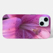 Roze Lily iPhone Case (Achterkant (horizontaal))
