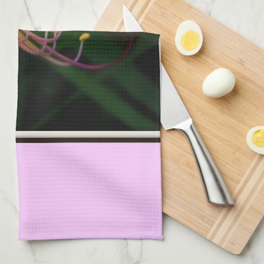 Roze Lily Kitchen Towel Theedoek (Quarter Fold)