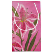 Roze Lily Klein Cadeauzakje (Achterkant)