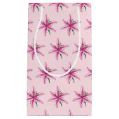 Roze Lily Lilies Blossom Flower Garden Spring Klein Cadeauzakje (Voorkant)