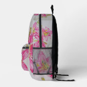 Roze Lily Llies Waterverf Meisjes Rugzak (Rechts)