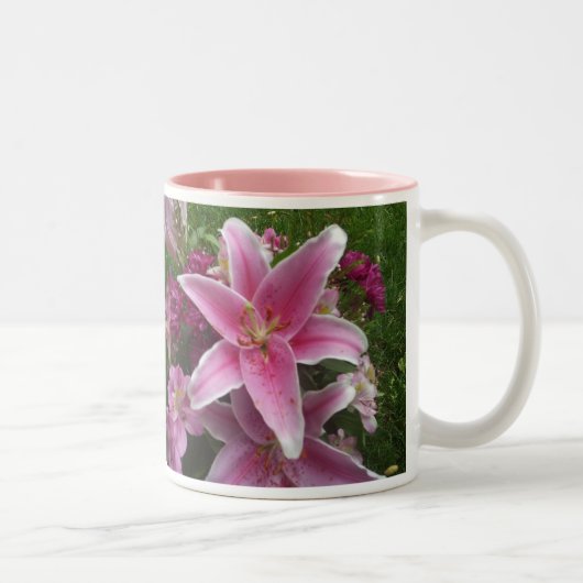 Roze Lily Mok (Rechts)