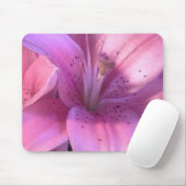 Roze Lily Muismat (Met muis)