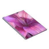 Roze Lily Notitieboek (Rechterzijde)