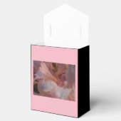 Roze Lily Paarse Ribbon Bedankdoosjes (Geopend)