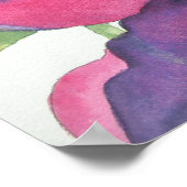 Roze Lily Print (Hoek)