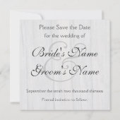 Roze Lily Save-the-date Save The Date (Achterkant)