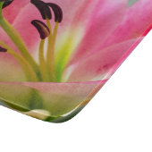 Roze Lily Snijplank (Hoek)