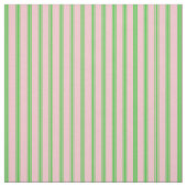 Roze & Lime Groene Lijnen Stof (Swatch)