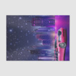 Roze Limo Limousine Stad Sweet 16 Verjaardagsfeest Tissuepapier<br><div class="desc">Aangepast weefselpapier</div>