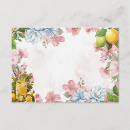 Roze limonade Blank Recept Kaart