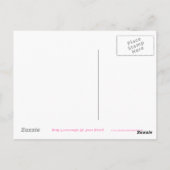 Roze limonade briefkaart (Achterkant)