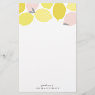 Roze limonade briefpapier