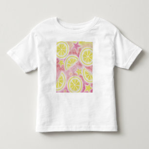 Roze limonade 'citroenen' kinder organische t-shir kinder shirts