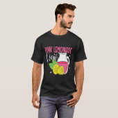 Roze limonade Crew Lemon Juice Boss 11 T-shirt (Voorkant volledig)