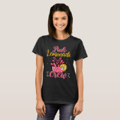 Roze limonade Crew Lemon Juice Boss 12 T-shirt (Voorkant volledig)