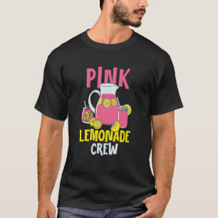 Roze limonade Crew Lemon Juice Boss 13 T-shirt