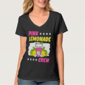 Roze limonade Crew Lemon Juice Boss 13 T-shirt (Voorkant)