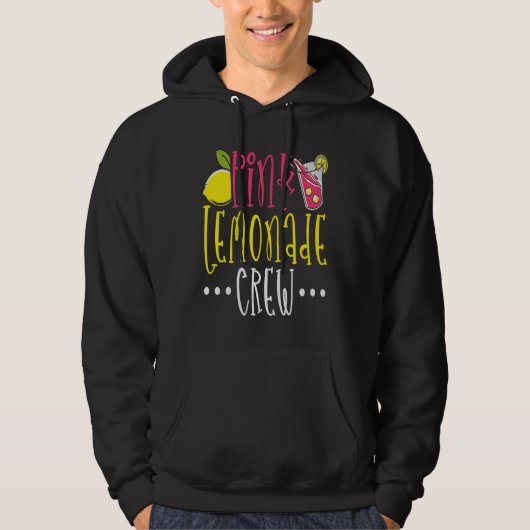 Roze limonade Crew Lemon Juice Boss 3 Hoodie (Voorkant)