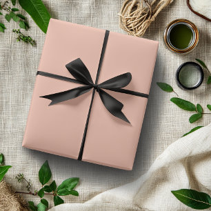 Roze limonade effen kleur Klassiek Elegant Cadeaupapier