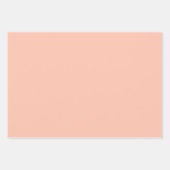 Roze limonade effen kleur | Klassiek | Elegant Inpakpapier Vel (Voorkant 2)