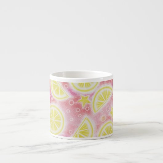 Roze limonade espresso mok (Voorkant)
