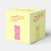 Roze Limonade Feestje Bedankdoosjes (Achterkant)