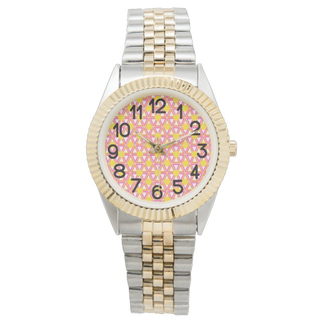 Roze limonade horloge (Voorkant)