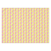 Roze limonade Icebox Lemon Pie Slice Picnic Tafelkleed (Voorkant (Horizontaal))