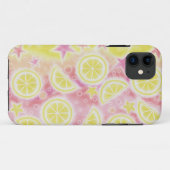 Roze limonade iPhone hoesje (Achterkant (horizontaal))